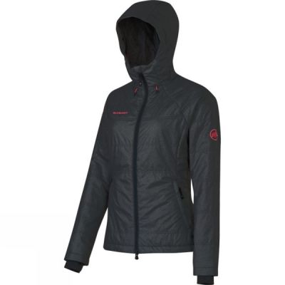 Chaquetas Mammut Runje IS Hooded Mujer - Negras - Chile LPX039472